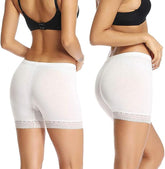 Women Data Nylon Spandex Seamless Under Skirt Shorts Cycling Shorts Safety Shorts free white sinthetic and cotton mix