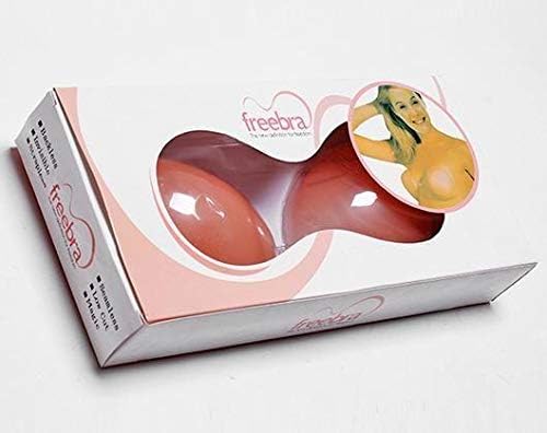 Bra Free Silicone Self Adhesive Bra Cups (Beige Pack of 1)