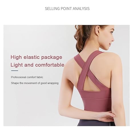 High Strength Front Zipper Sports BRA