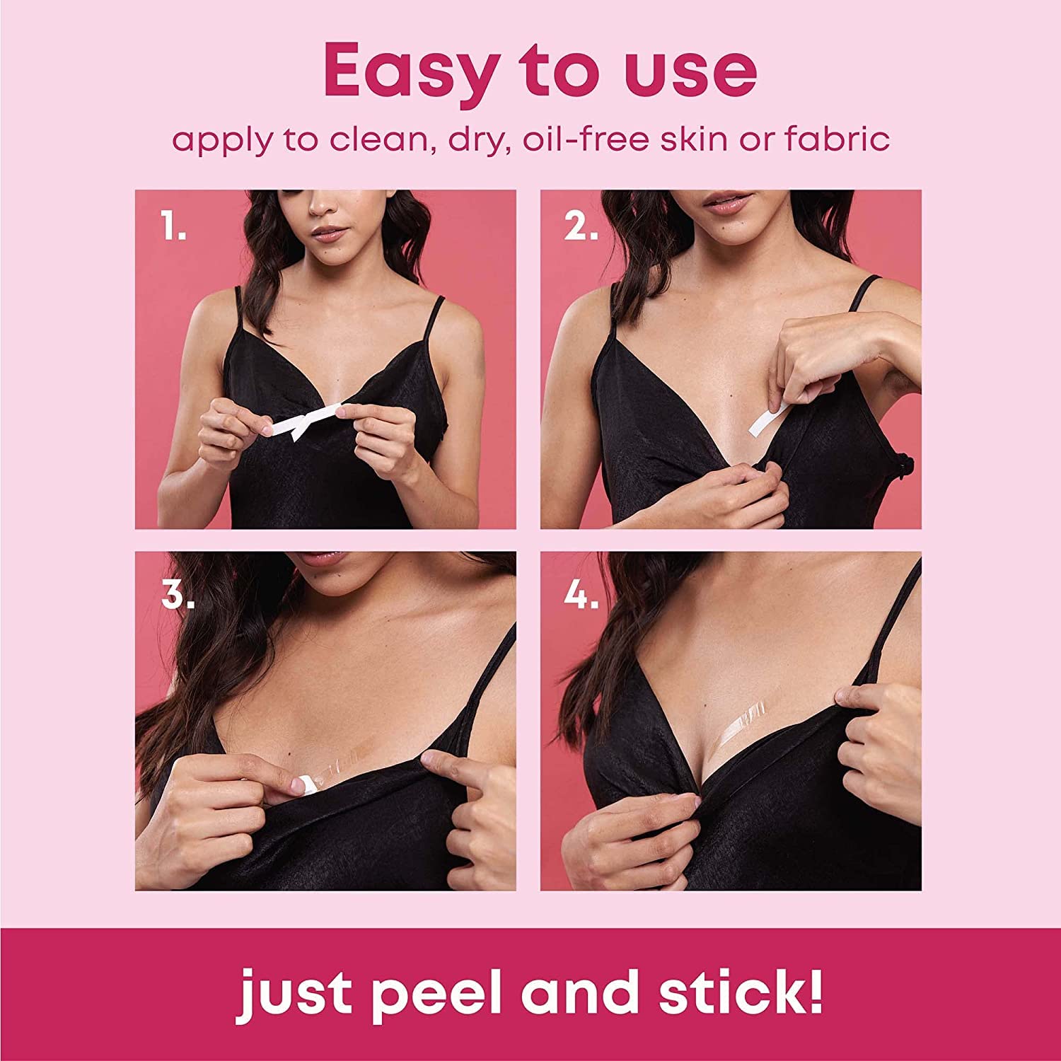 Tape for Fashion, Clothing and Body - Strips Pack