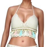 Beach Babe Crochet Top Creaminess