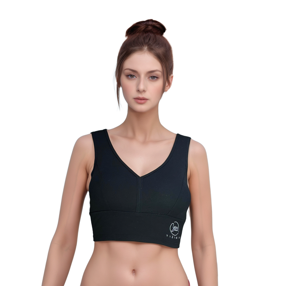 Black Sports bra
