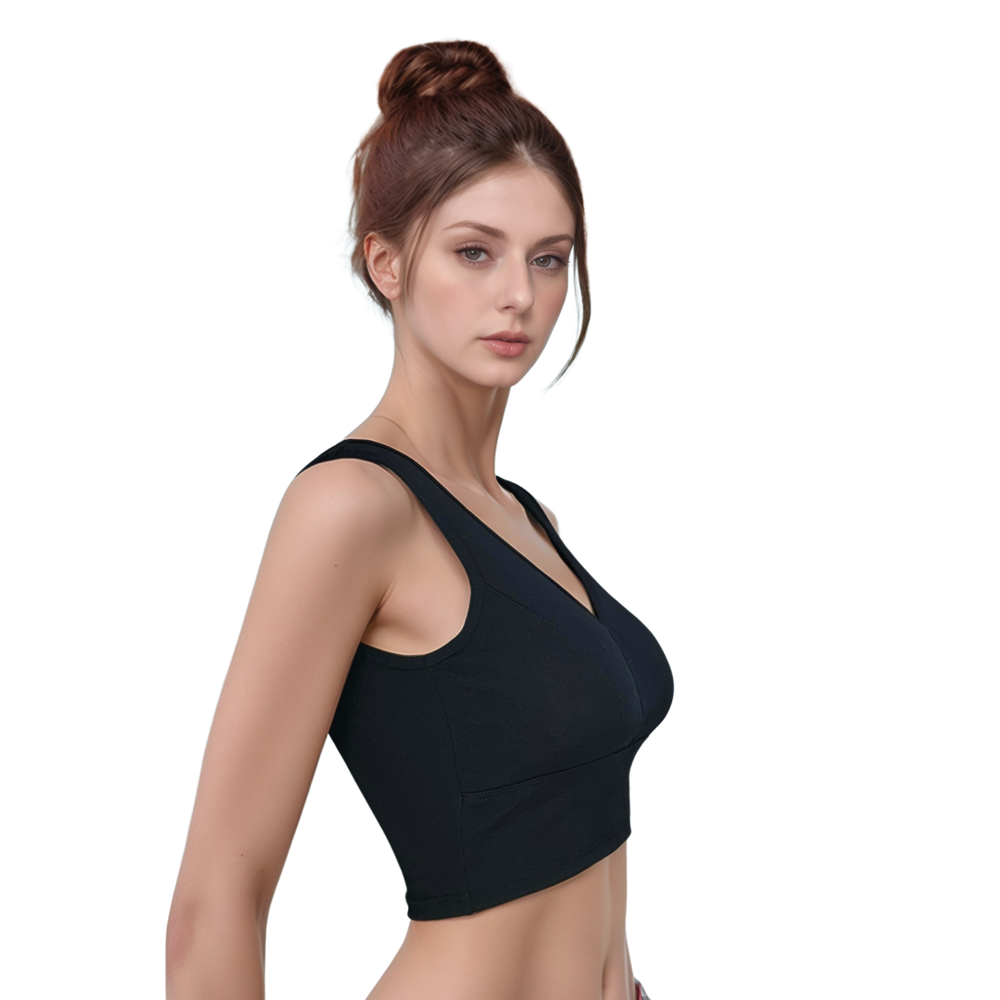 Black Sports bra
