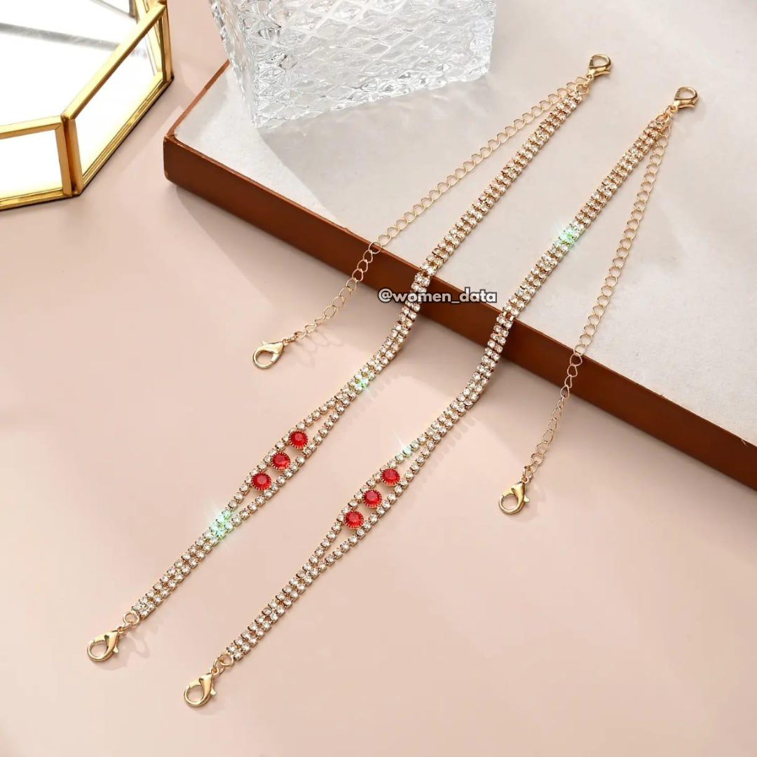 Luxury Crystal Rhinestone Bra Straps