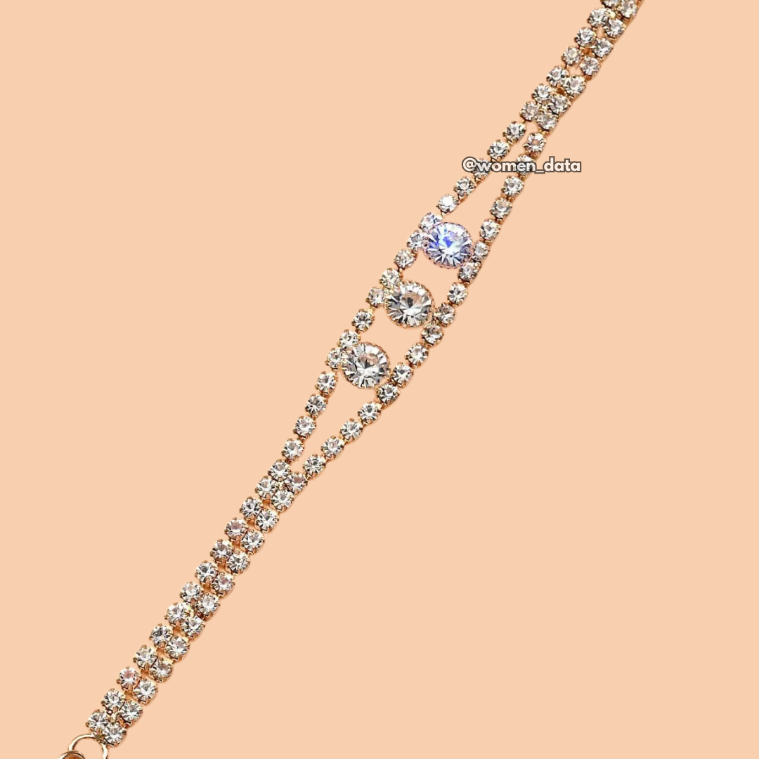 Luxury Crystal Rhinestone Bra Straps