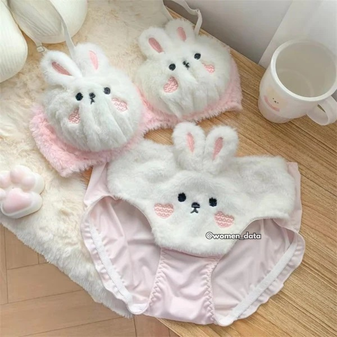 Cozy Cute Cartoon Innerwear Set