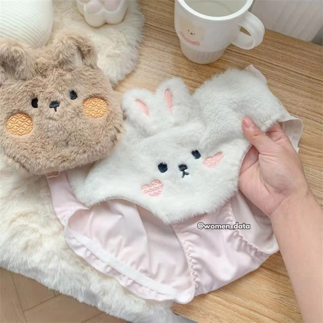 Cozy Cute Cartoon Innerwear Set