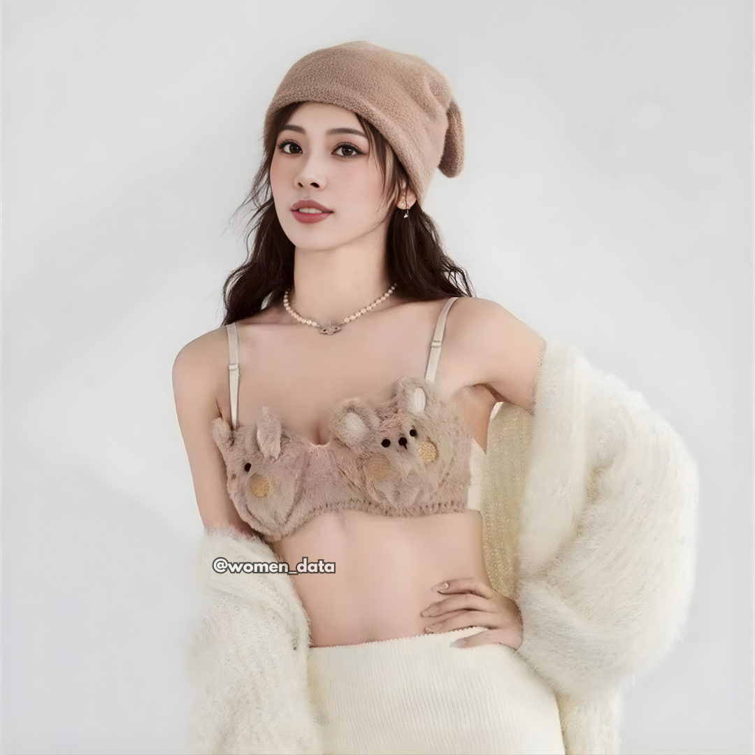 Cozy Cute Cartoon Innerwear Set