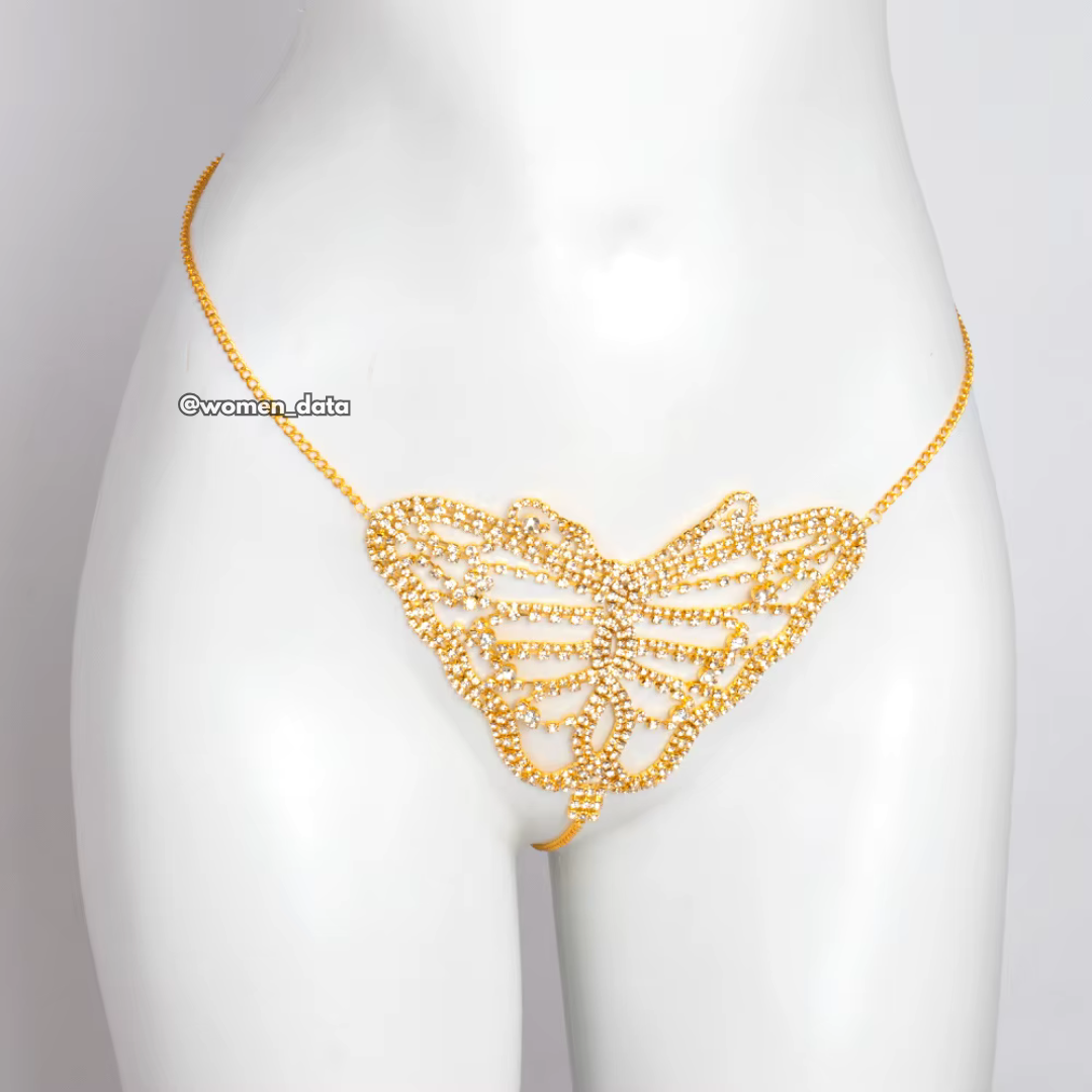 Crystal Bikini & Diamond Bra