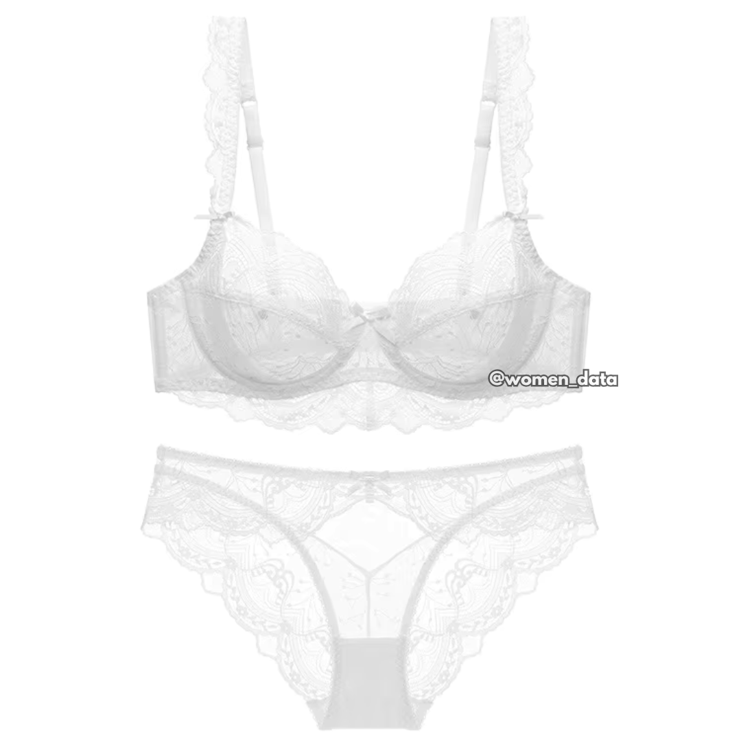 Designer Mesh Bra Panty Set