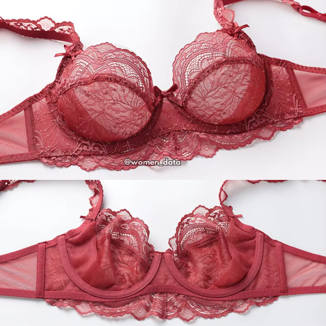 Designer Mesh Bra Panty Set