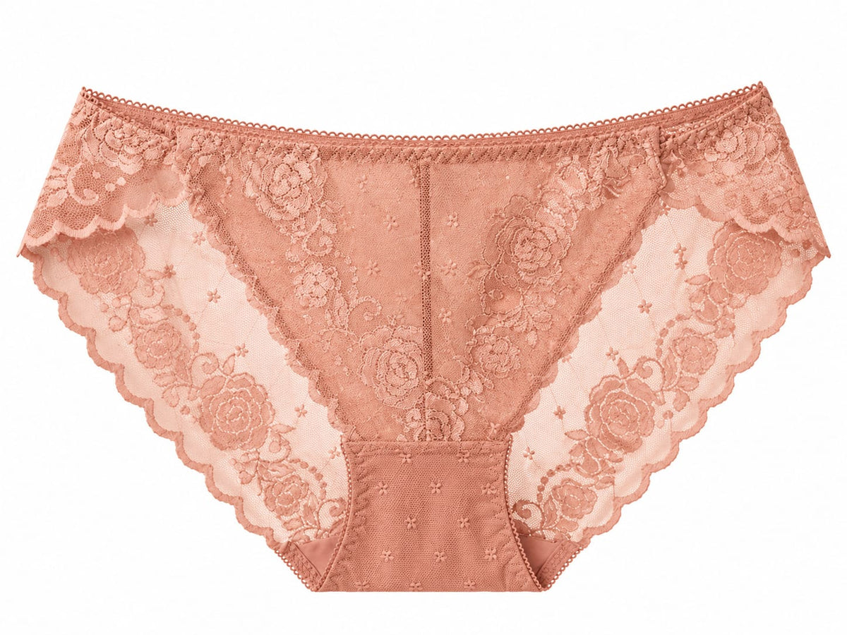 Floral Lace Panty for Women | Sheer Lace Briefs