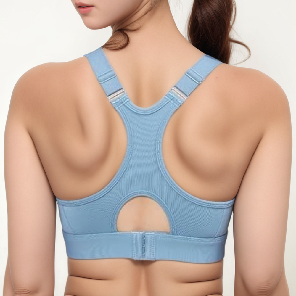 Front Zip High Support Racer back