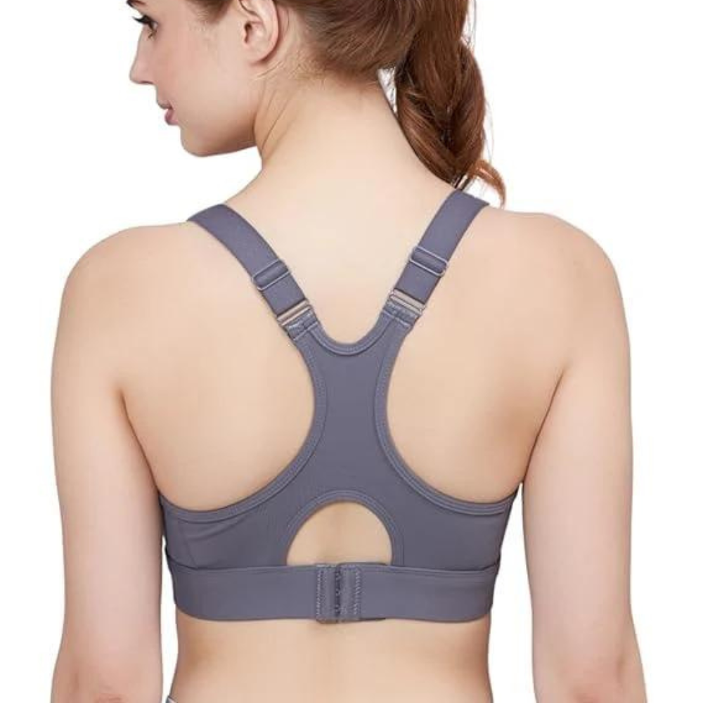 Front Zip High Support Racer back