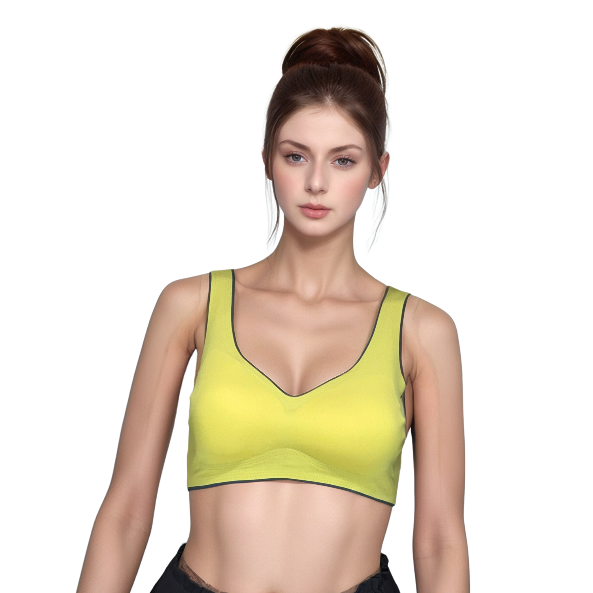 Green Sports bra