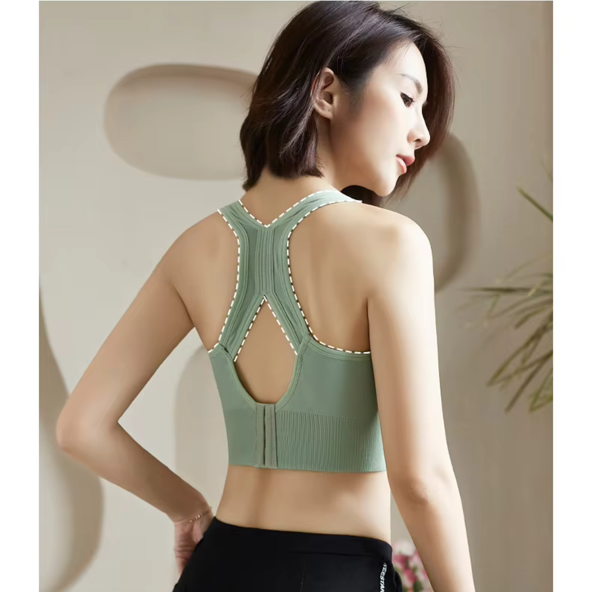 Lightly Padded Wire Free Active Wear