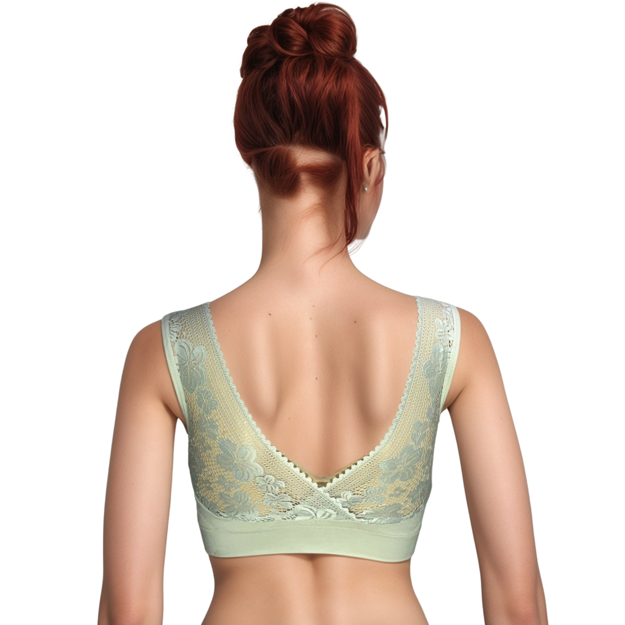 green bra tops