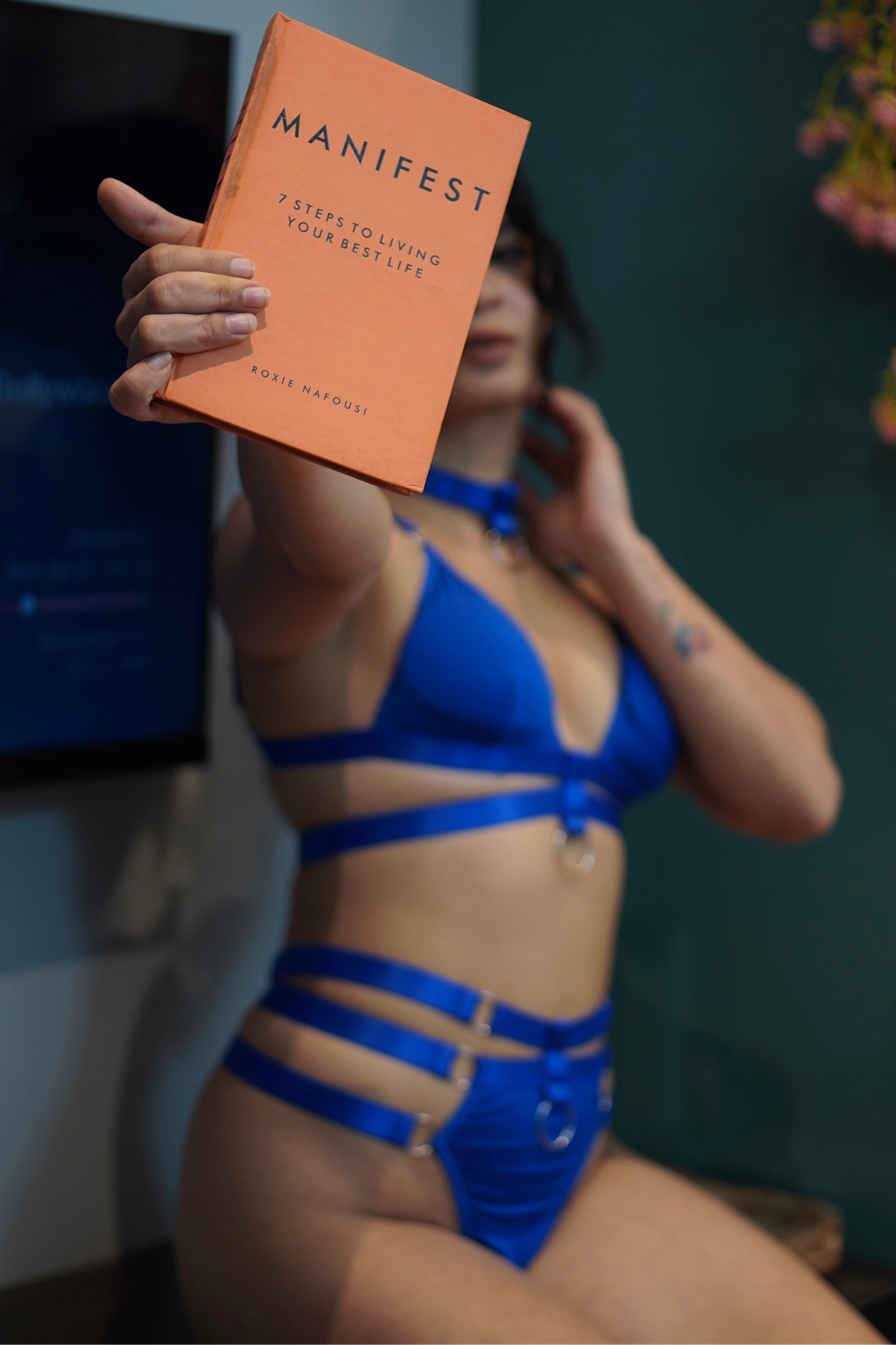 Lingerie Set with O-Ring Harness