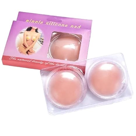 Silicone Invisible Nipple Covers Breast Pads Adhesive Reusable Pasties | WOMEN DATA