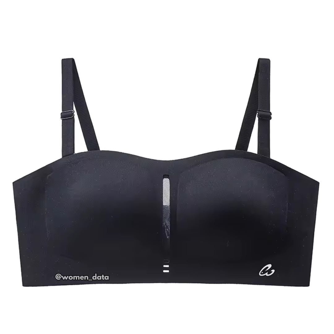 Seamless Invisible Bra with Detachable Transparent Straps