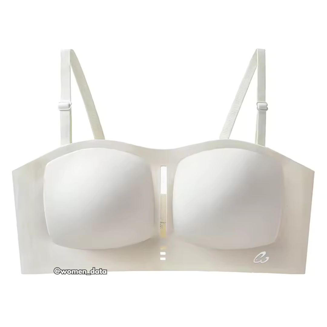 Seamless Invisible Bra with Detachable Transparent Straps
