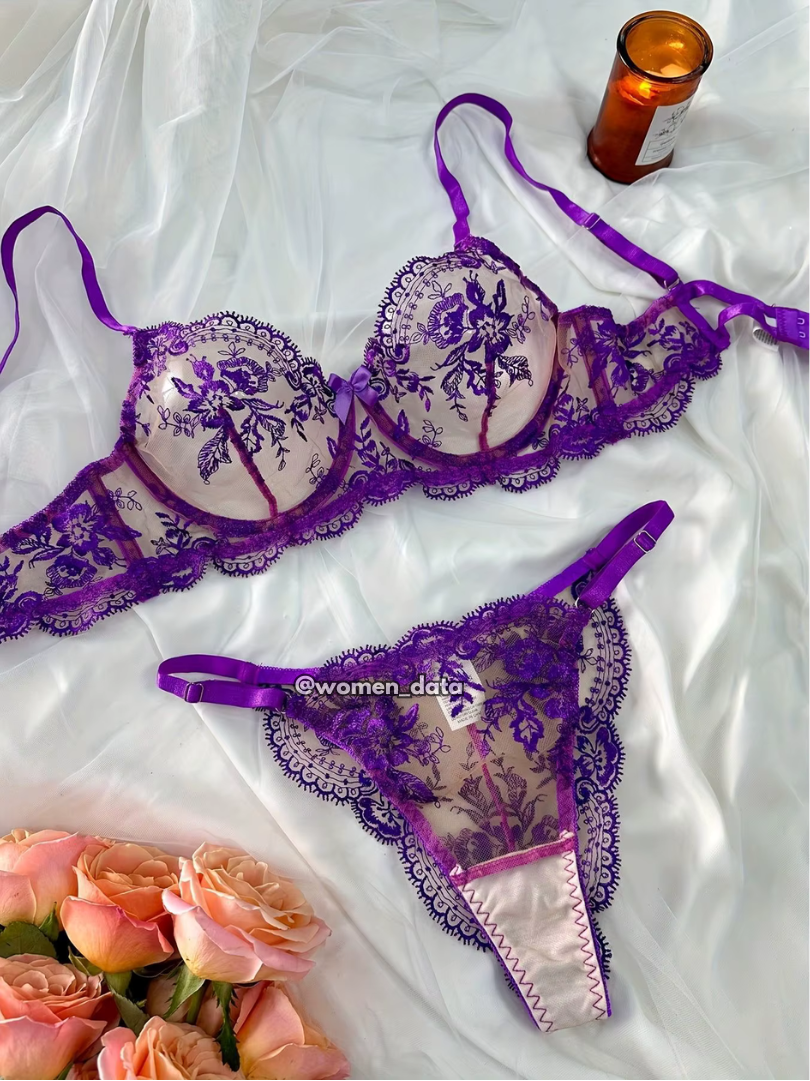 romantic lingerie set