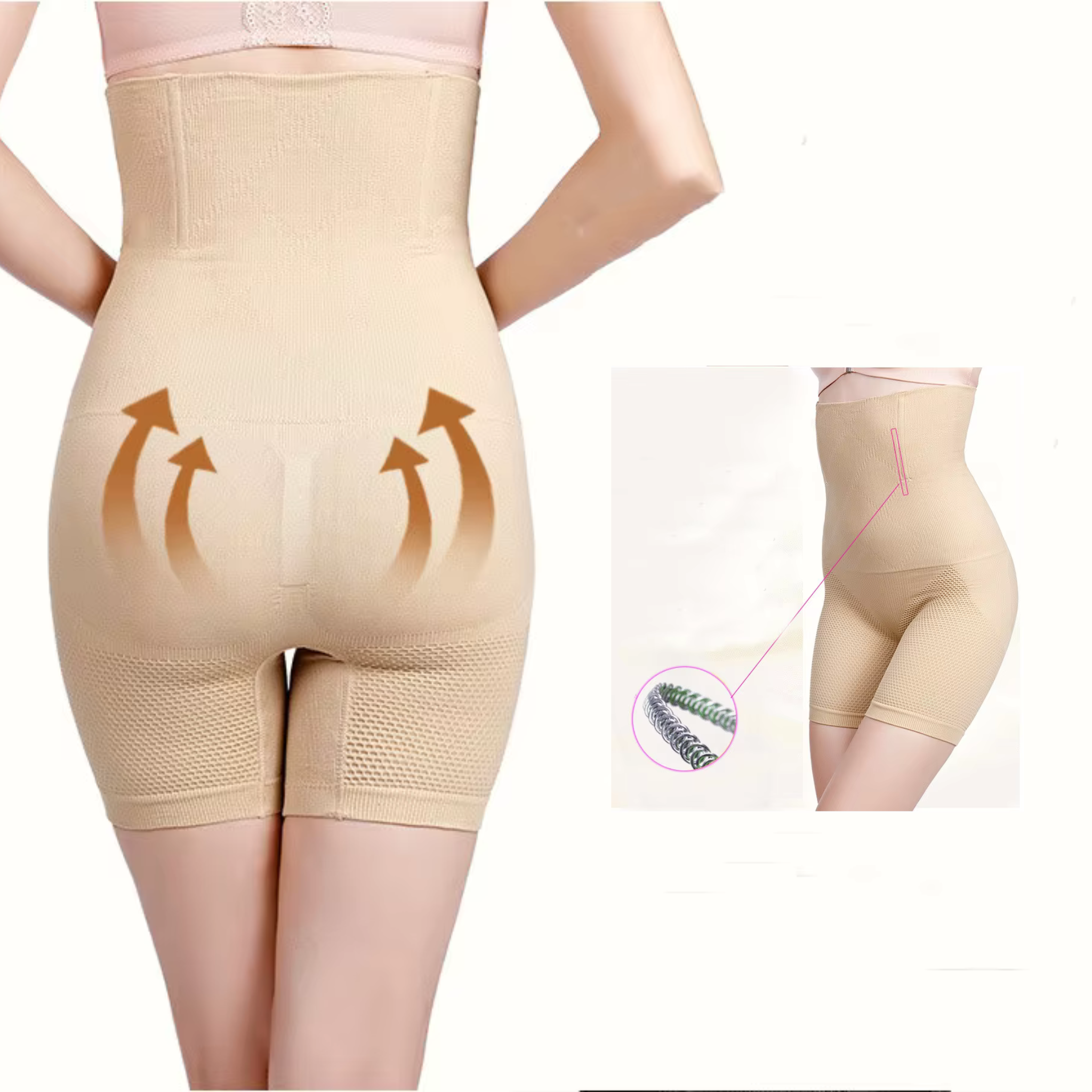 Custom Control Panties Body Suit Tummy Control Body Corrector Full Buttock for