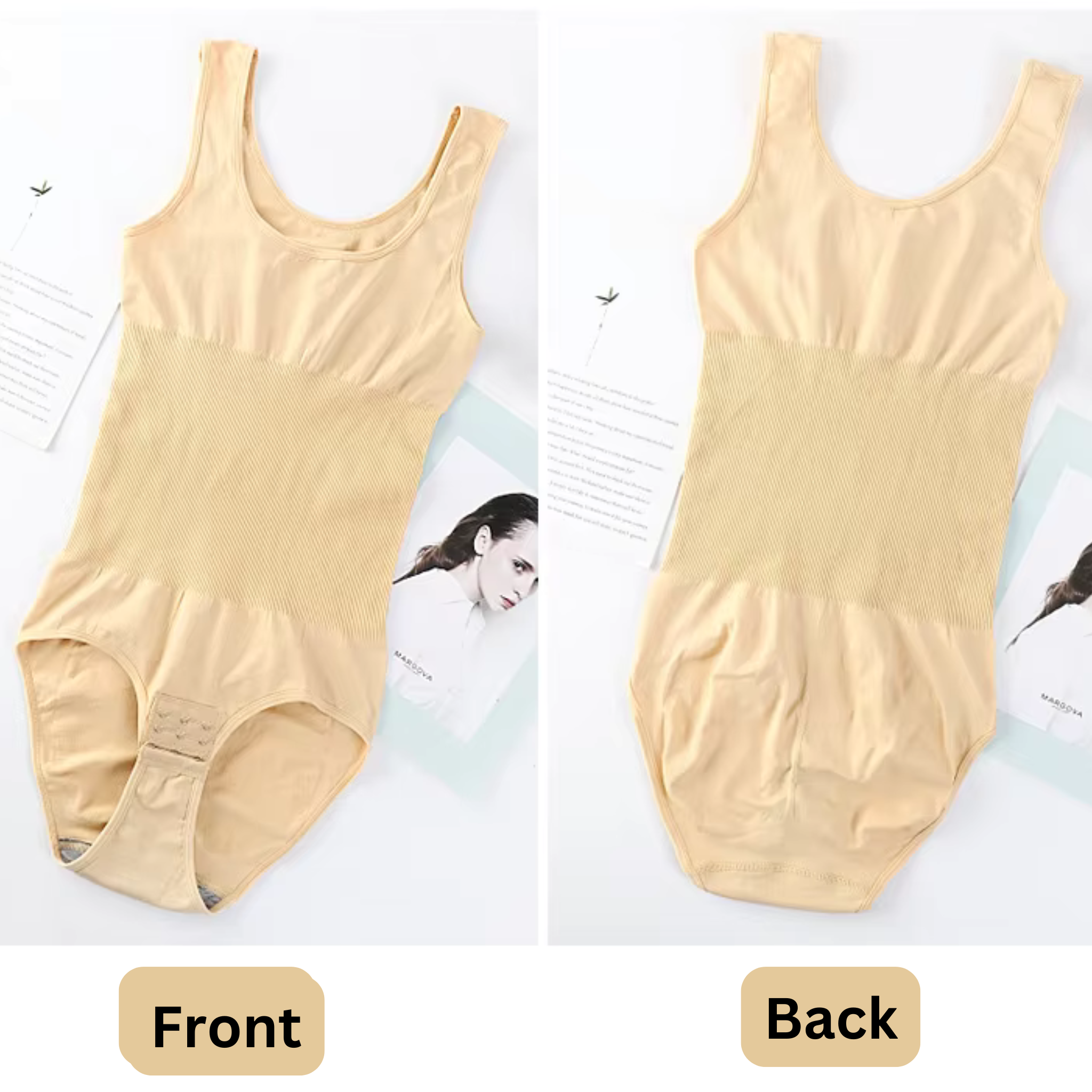 Tummy Control Shapewear – Lift Butt, One-Piece Bodysuit for