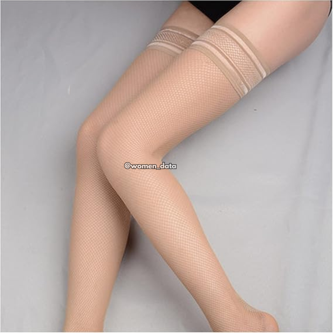 Stockings High Thigh Mesh Hosiery