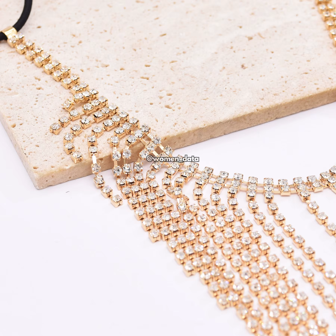 Tassel Face Chain Veil