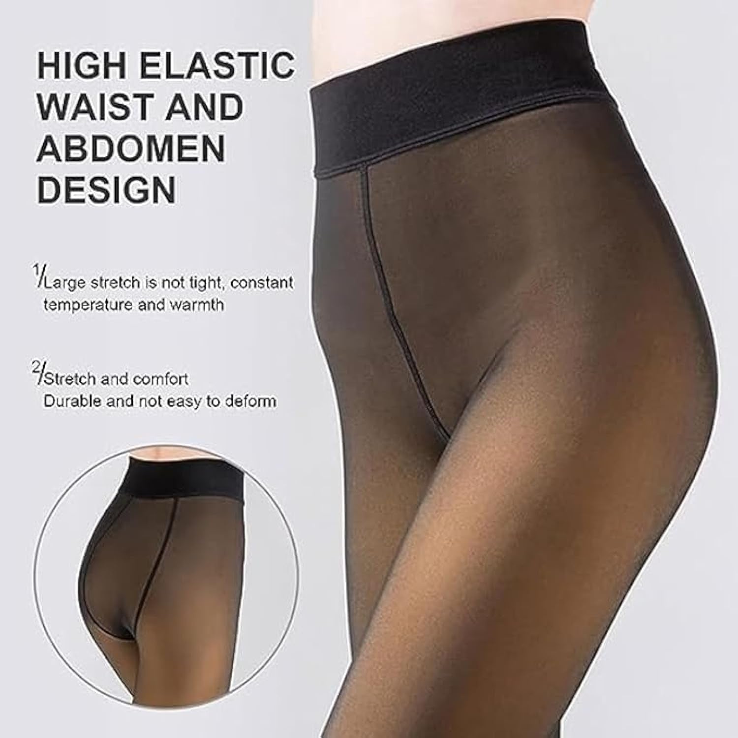 Thick Warm Stockings Look Leggings