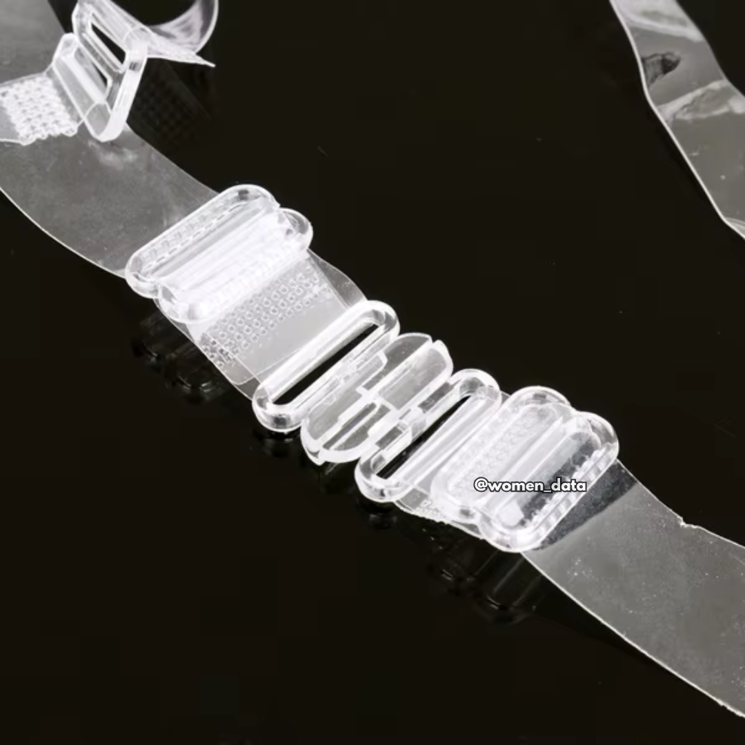 Transparent Push Up Invisible Bra with Clear Straps