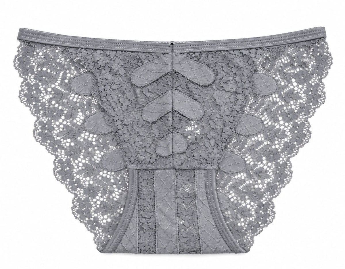 Unique Print Design Lace Panty