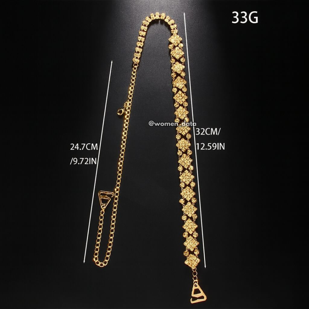 Luxury Crystal Bra Straps