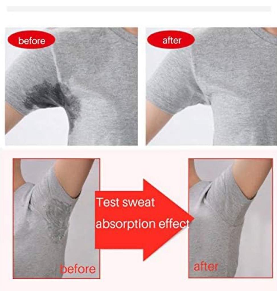 Disposable Underarm Sweat Pads for Women - 10 Pads Sweat Pads
