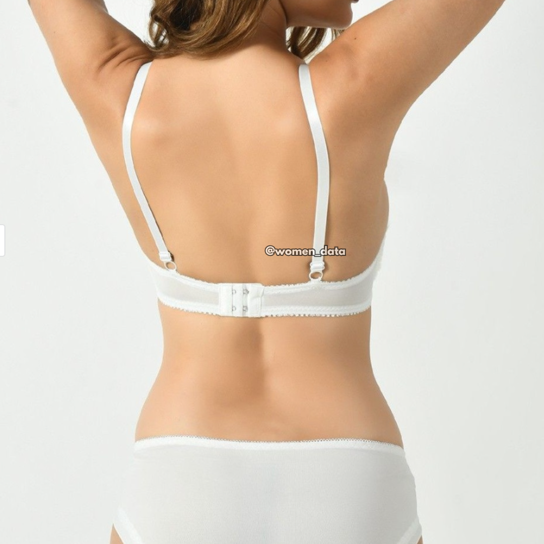 Women’s Winter Bunny Fur Bra Panty Set