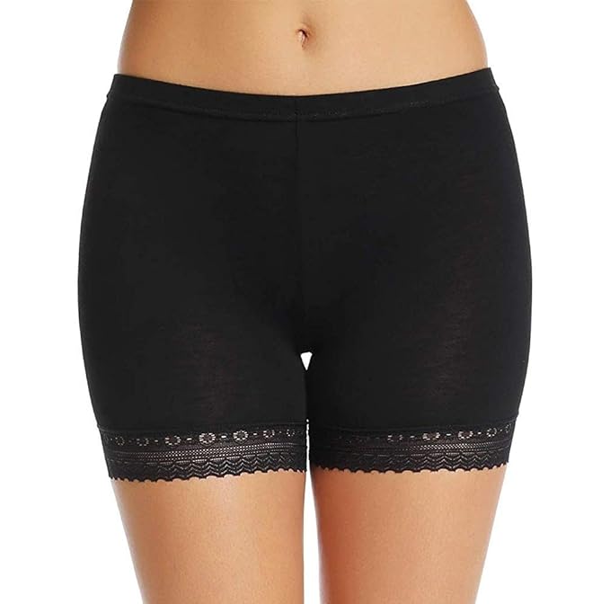 Women Data Nylon Spandex Seamless Under Skirt Shorts Cycling Shorts Safety Shorts