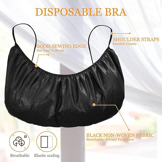 Disposable elastic bra for women spa massage hospital beach use