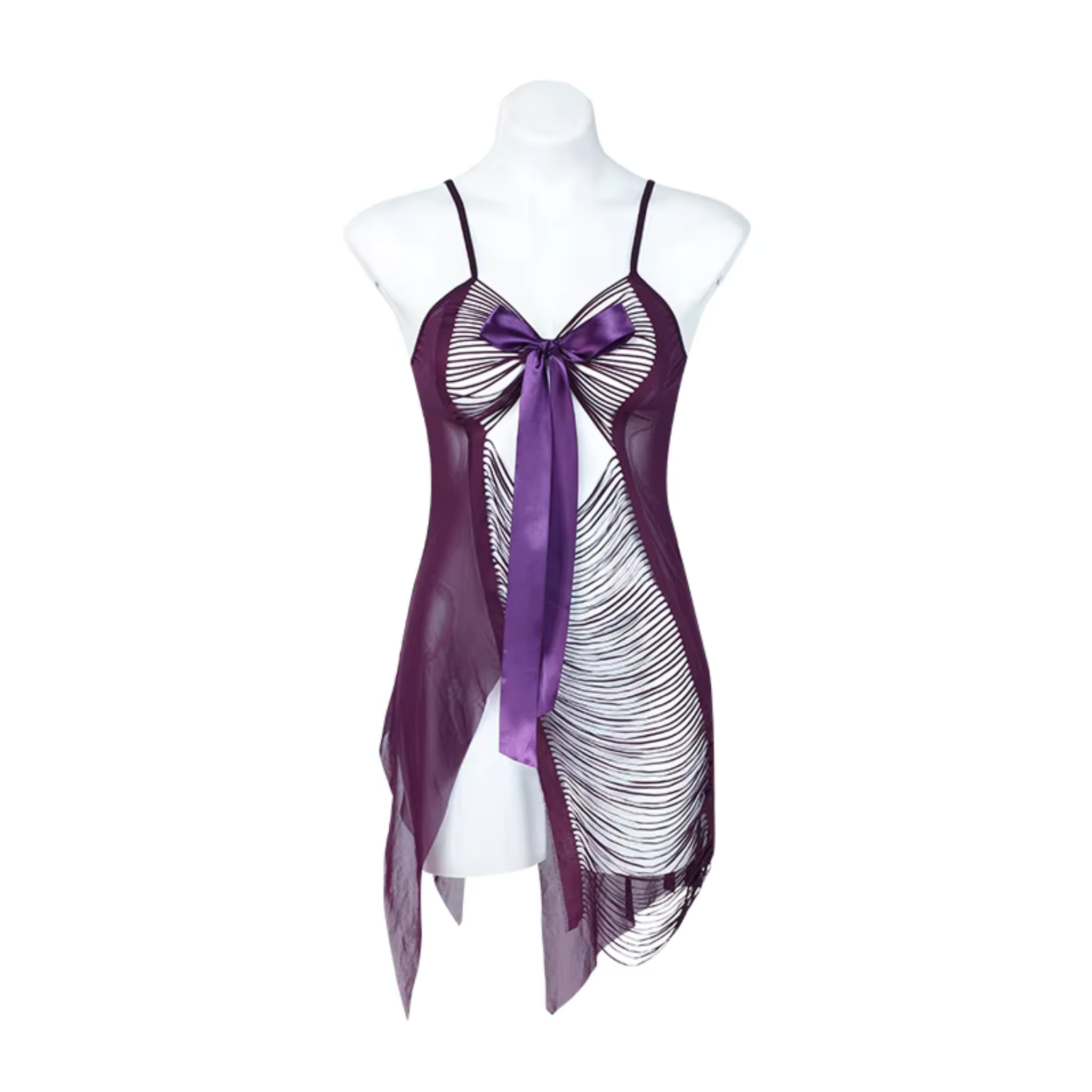 New Luxury Lace Mesh Sexy Playful Bow Tie Lingerie