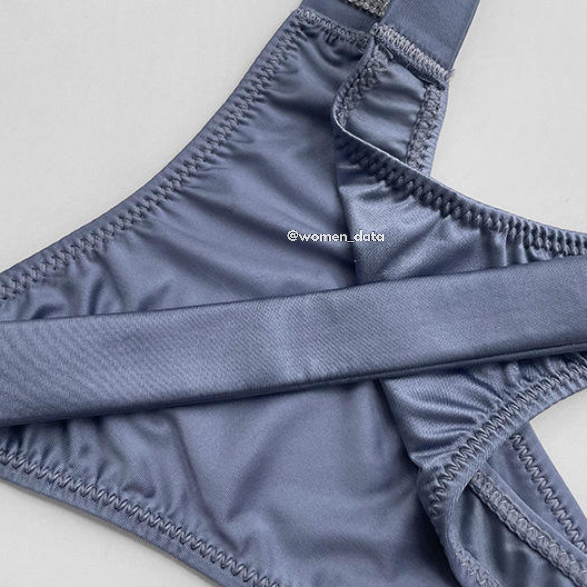 Luxury Rhinestone Strap Thong Panty