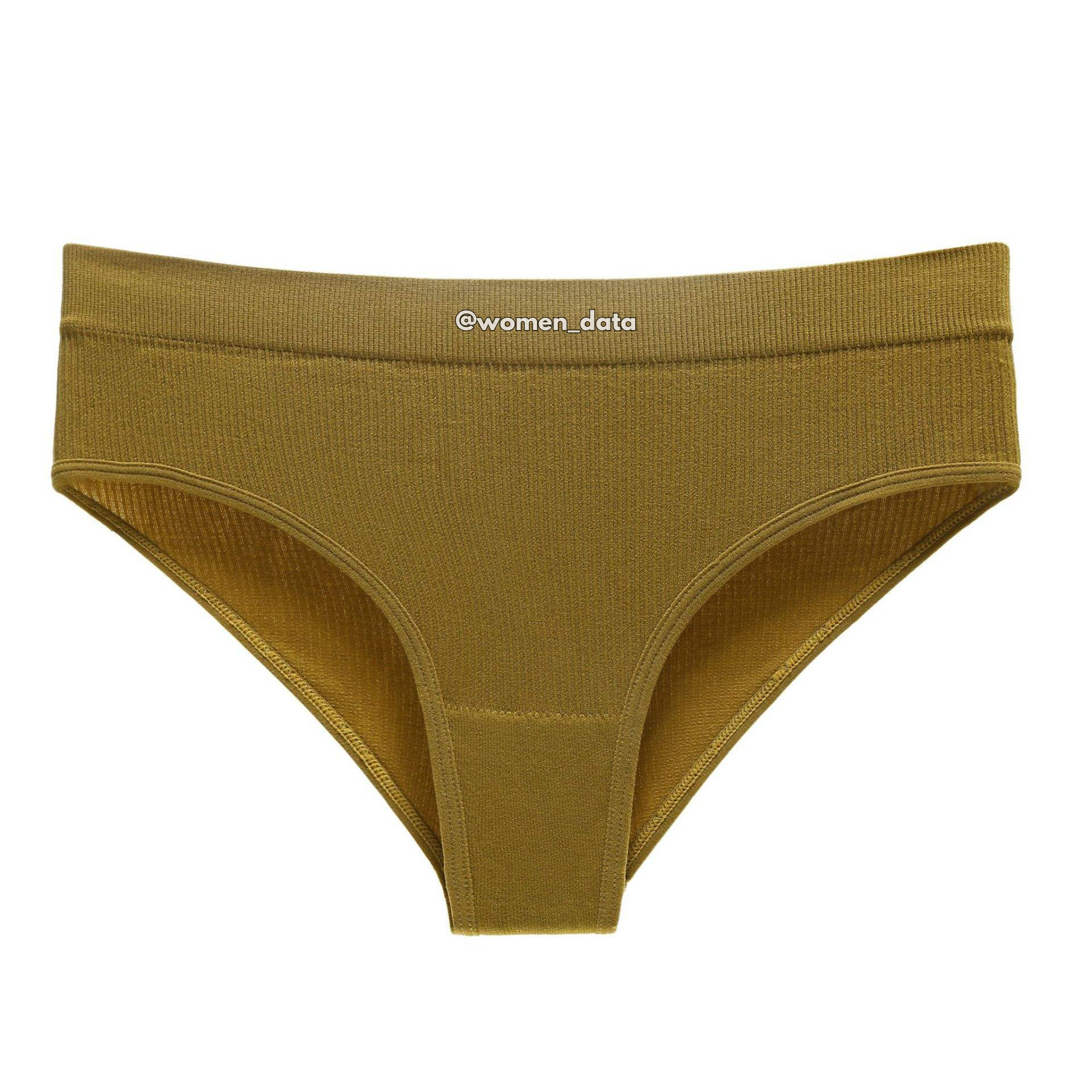 Seamless Ribbed Low Waist Panties