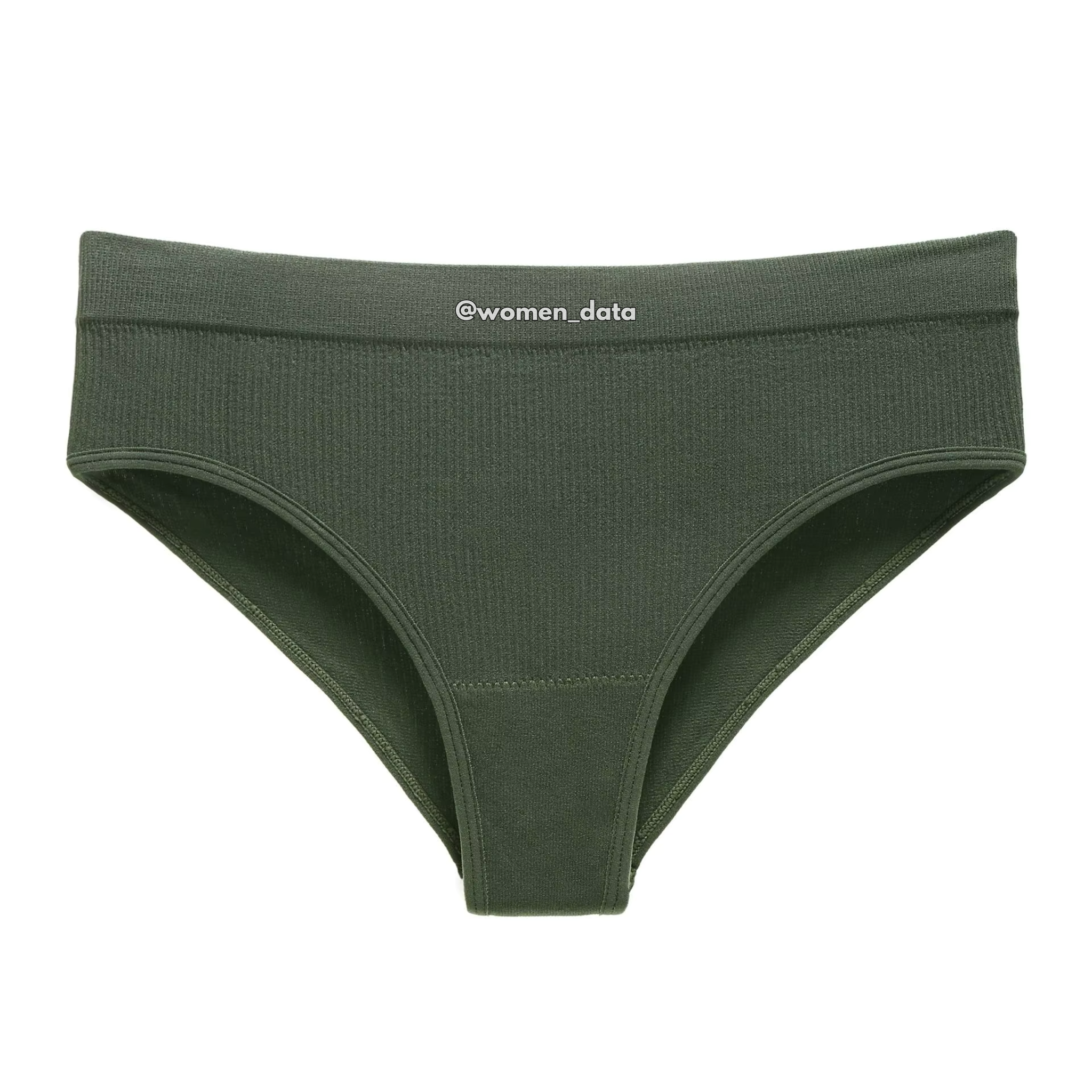 Seamless Ribbed Low Waist Panties