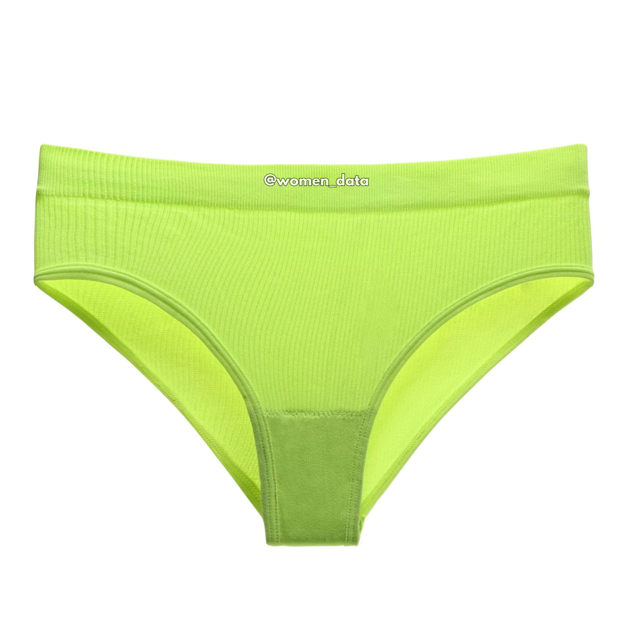 Seamless Ribbed Low Waist Panties