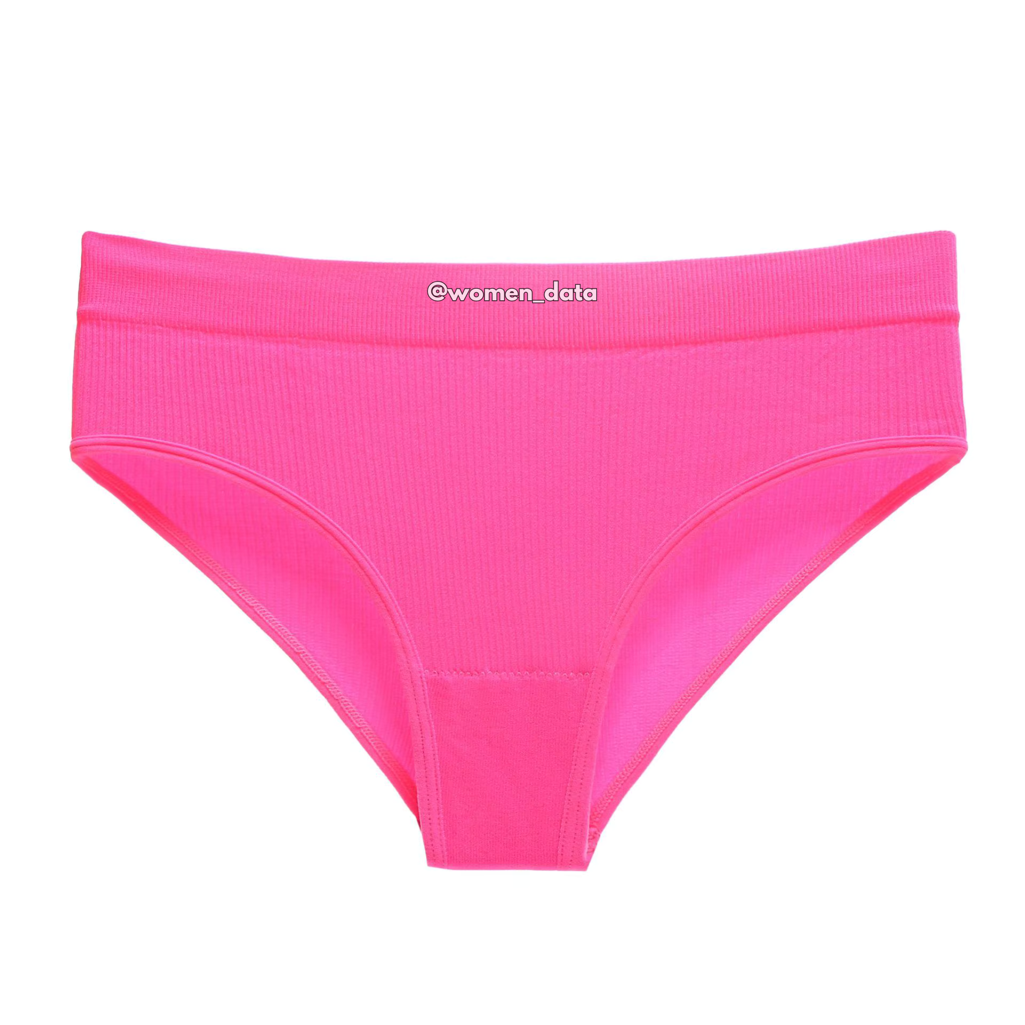 Seamless Ribbed Low Waist Panties