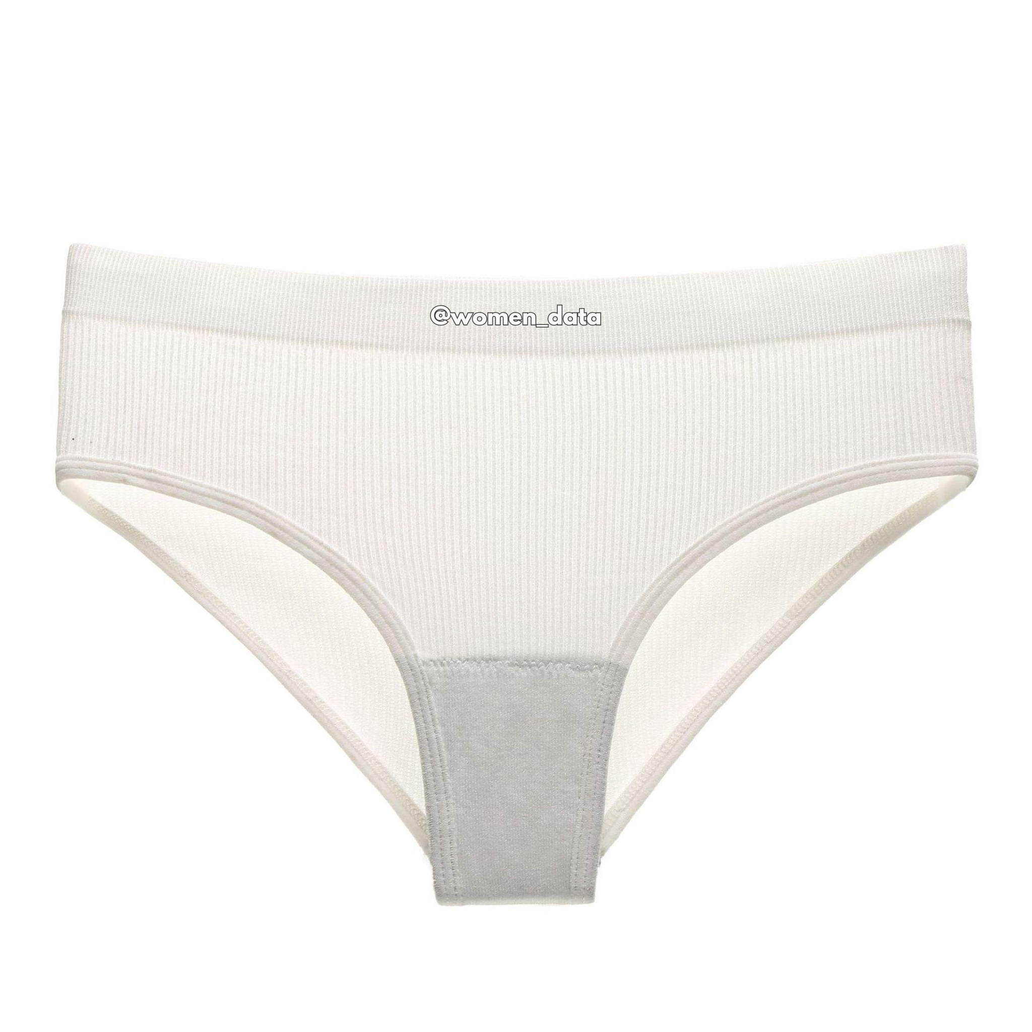 Seamless Ribbed Low Waist Panties