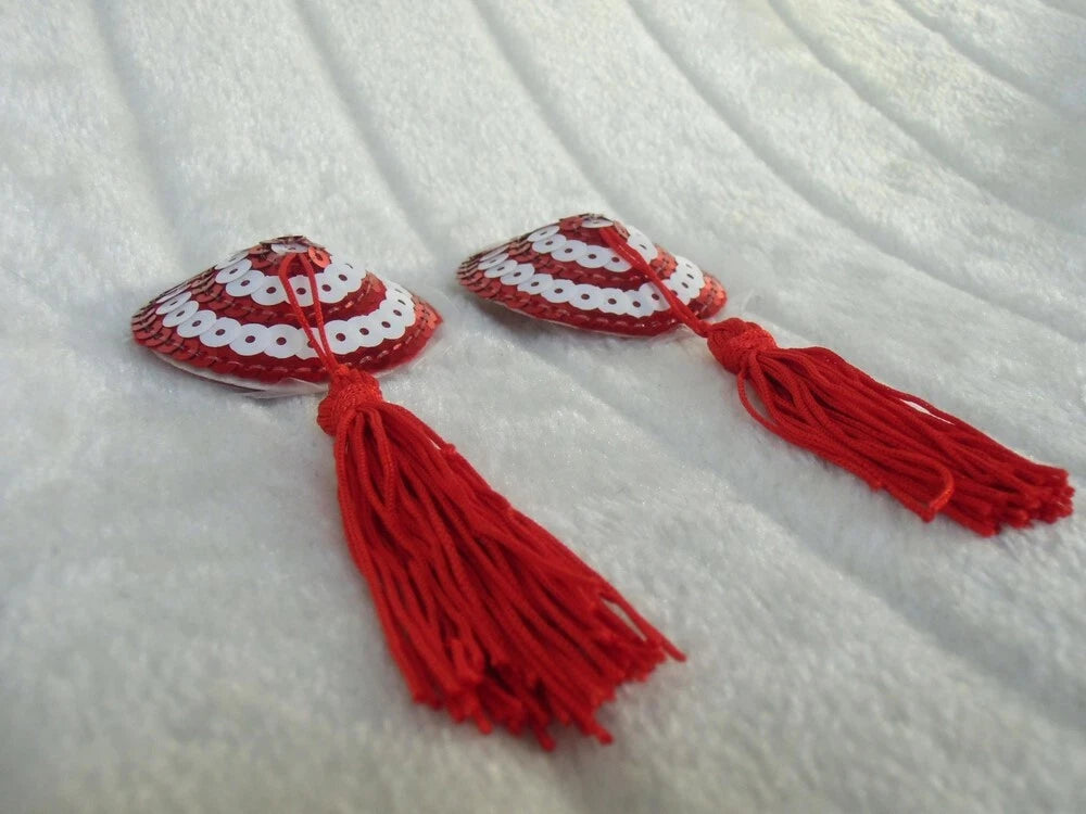 Sequins Tassels Nipple Cover Pasties