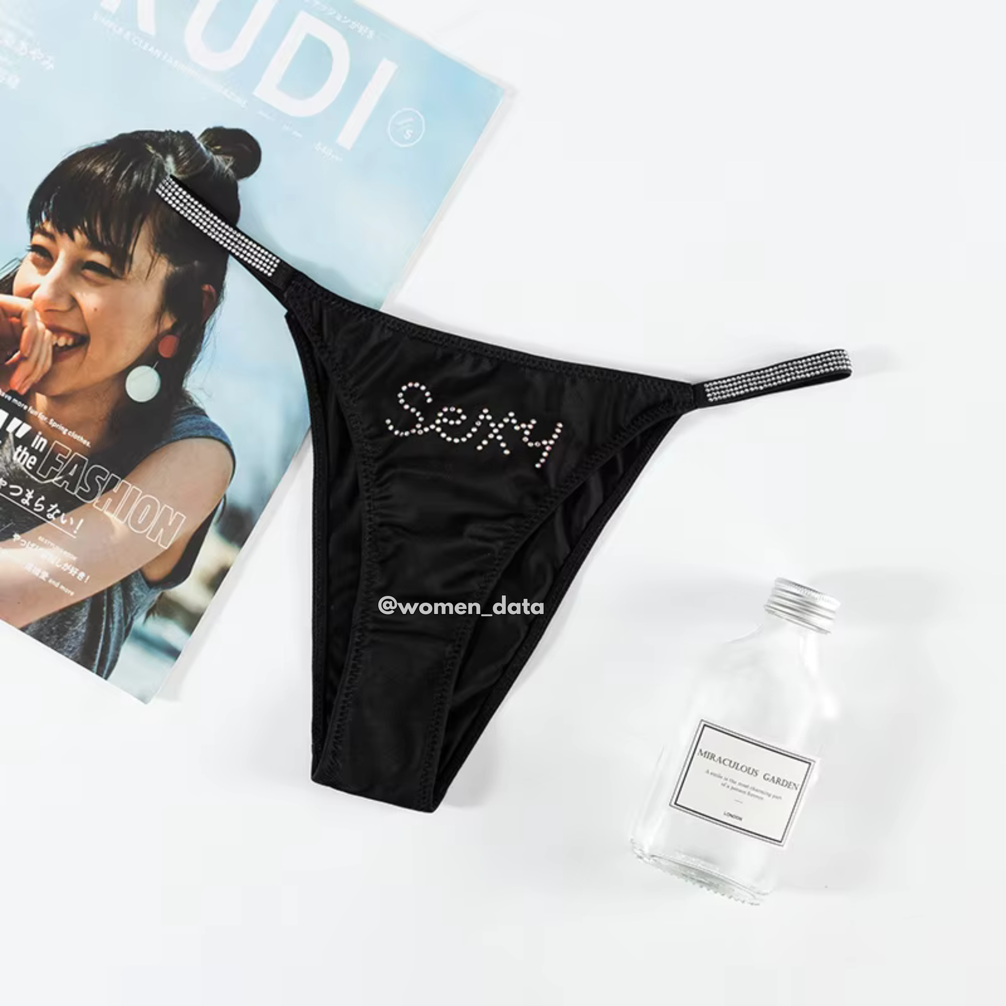 Sexy Rhinestone Thong