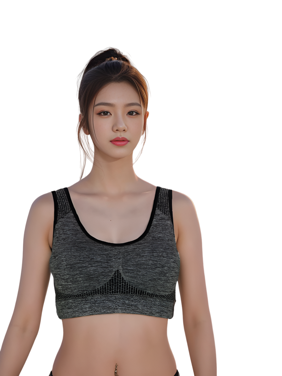 Sport Bra for women lightly padded removable cups