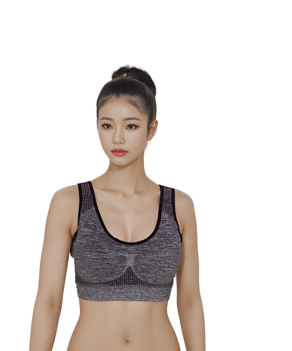 Sport Bra for women lightly padded removable cups