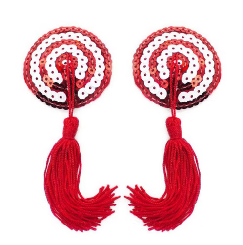 Sequins Tassels Nipple Cover Pasties